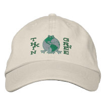 Earth Day Environmental Embroidered Baseball Caps