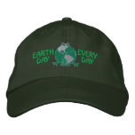 Earth Day Environmental Embroidered Hats