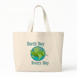 Earth Day Every Day Canvas Bags