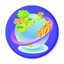 Earth Day Every Day Refrigerator Magnets