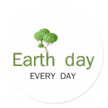 Earth Day every day! Sticker