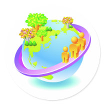 Earth Day Every Day Stickers