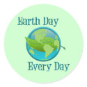 Earth Day Every Day stickers
