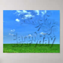 Earth Day Everyday Print