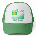Earth Day Flag April 22 Hat