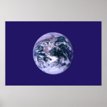 Earth Day Flag Poster