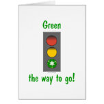 Earth day gear: Green the way to go tees and more. cards