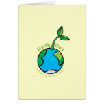Earth Day Handle with care Greeting Card