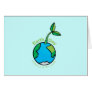 Earth Day Handle with care Greeting Cards
