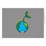 Earth Day Handle with care Greeting Card