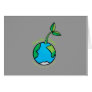 Earth Day Handle with care Greeting Card