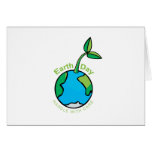Earth Day Handle with care Greeting Cards
