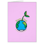 Earth Day Handle with care Greeting Card