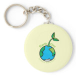 Earth Day Handle with care Keychain