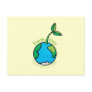 Earth Day Handle with care Postcard