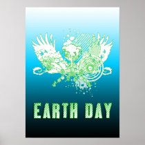 earth day : hi-fi tree print