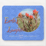 Earth Day Indian Paintbrush Wildflower Mouse Pad
