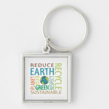 Earth Day Key Chain