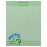 Earth Day Kokopelli letterhead