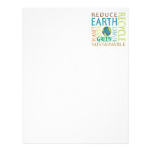 Earth Day Letterhead