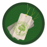 Earth day : made in nature stickers