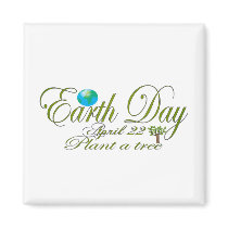 Earth Day Magnet