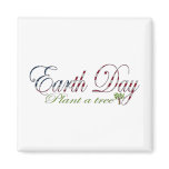 Earth Day Fridge Magnet