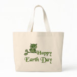 Earth Day Owl Bag