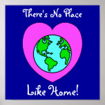 Earth Day Planet Poster