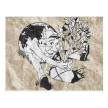 EARTH DAY - Plant a tree Postcard
