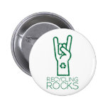 Earth Day: Recycling Rocks! Button