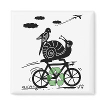 Earth Day Recycling Snail