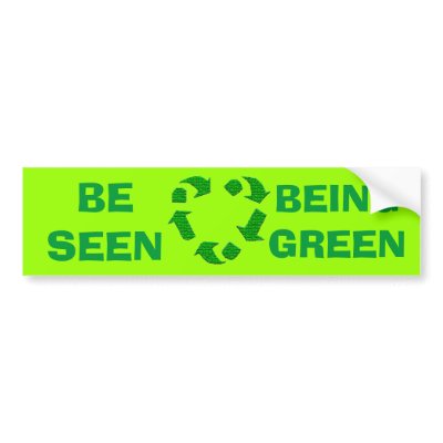EARTH DAY RECYCLING STICKER by trish1968