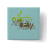 Earth Day roots Pins