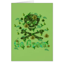 Earth Day Skull