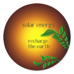 Earth day / Solar Energy stickers