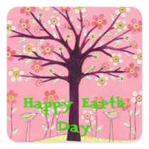Earth Day Sticker