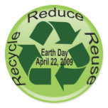 EARTH DAY stickers