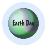 Earth Day stickers