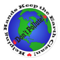 Earth Day Sticker