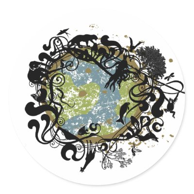 Earth Day Stickers by litabug
