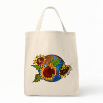 Earth Day Sunflower Bag