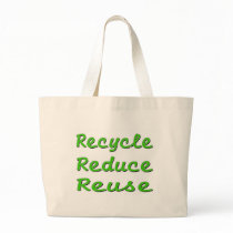 EARTH DAY THINK GREEN TOTE BAG