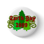 Earth Day Trees 2009 Pinback Button