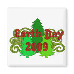 Earth Day Trees 2009 Refrigerator Magnets