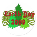 Earth Day Trees 2009 Sticker