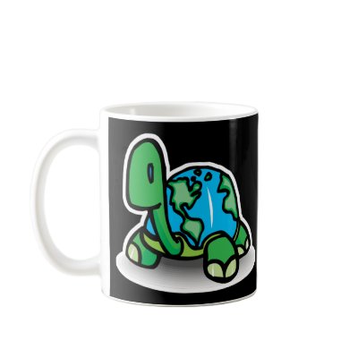earth day turtle mugs by doonidesignsanimals