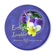 Earth Day Wildflower Laughter Magnet