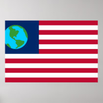 Earth, Democratic Republic of the Congo Print