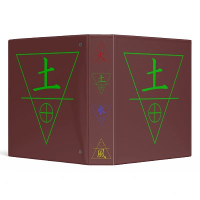 Earth Element Vinyl Binders by JKcoder